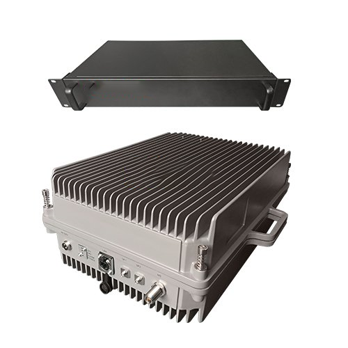  阿里350M PDT消防集群警用数字光纤直放站近远端机