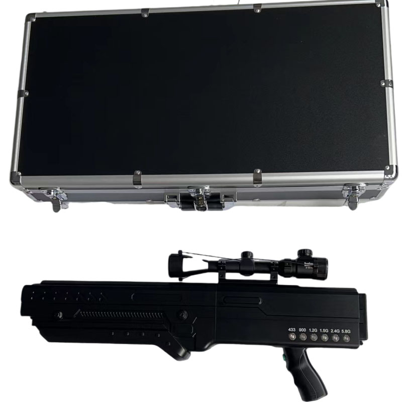  阿里手持便携式枪型低空防御反制六通道A型